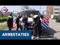 Grote confrontatie bij Ikea Delft, meerdere aanhoudingen - OMROEP WEST