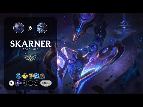 Skarner Mid vs Talon - KR Challenger Patch 12.23