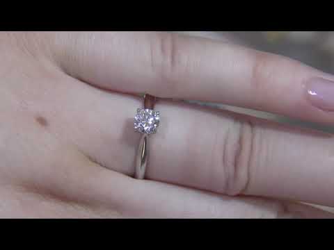 DR018 Solitaire Diamond Engagement Ring