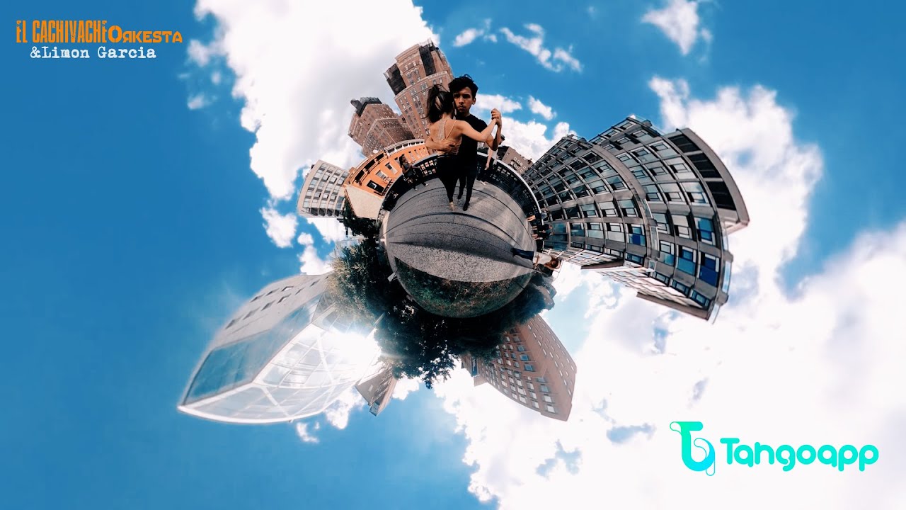 EL CACHIVACHE & Limon Garcia - Bailan Çiko Tanik & Rainier Pereira - Tango tiny planet - NYC