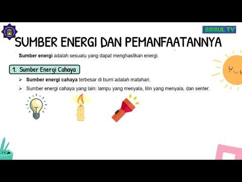 Bentuk Energi dan Sumber Energi || IPA Kelas 3