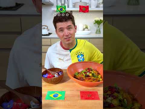 Brazil vs Morocco Food