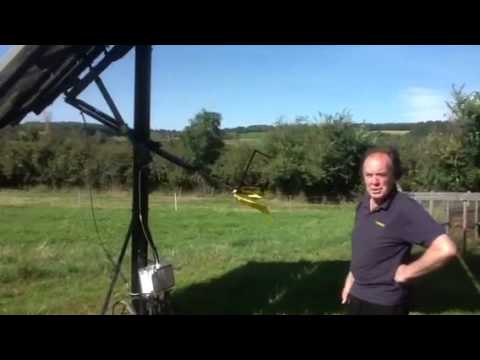 New design of Solar tracker for domestic PV arrays