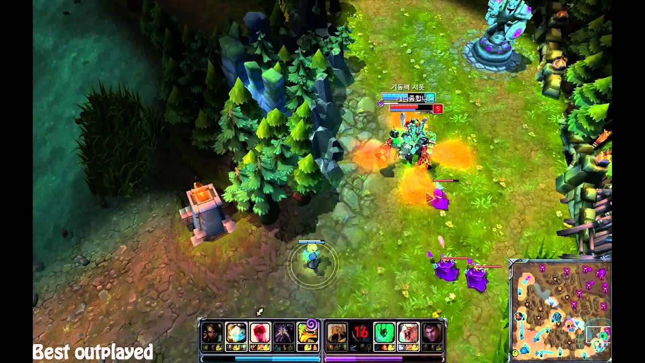 Liên Minh Huyền Thoại: Leesin hack map nè bà con :v