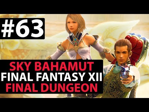 Let's Play Final Fantasy XII The Zodiac Age Walkthrough 100% - Sky Fortress Bahamut - Part 63
