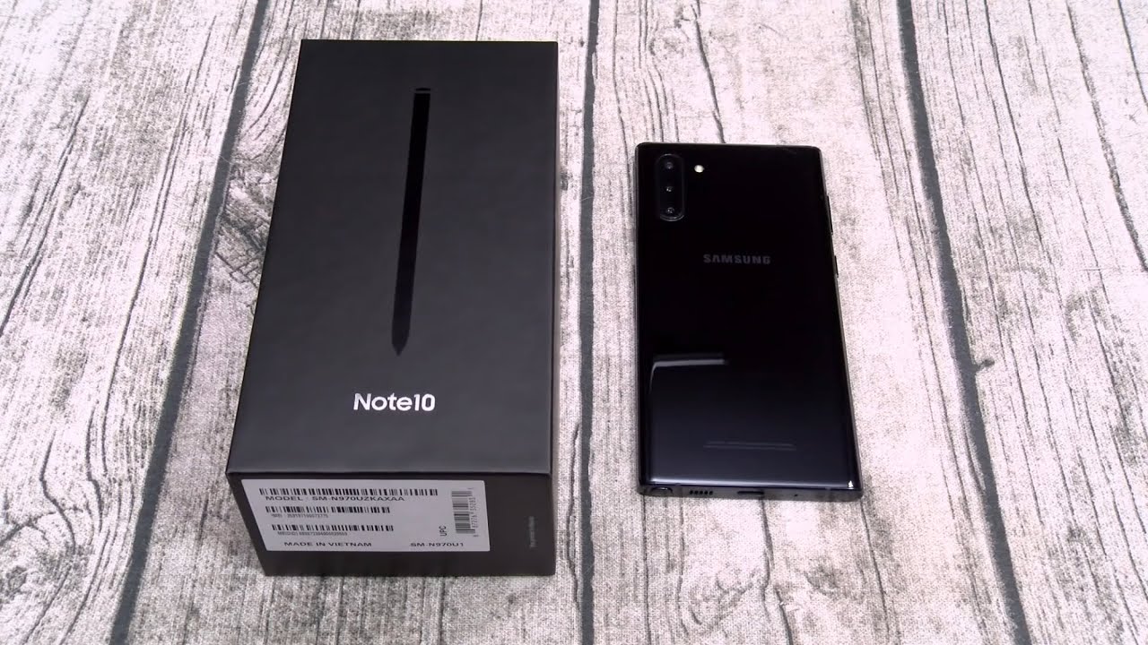 Samsung Galaxy Note 10 - Unboxing and First Impressions