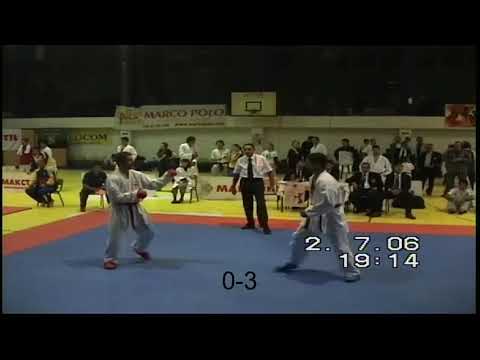 Margaritopoulos Spyridon vs Vladan Rudic Vranic XXV International Karate Grdanovski Skopje 2006