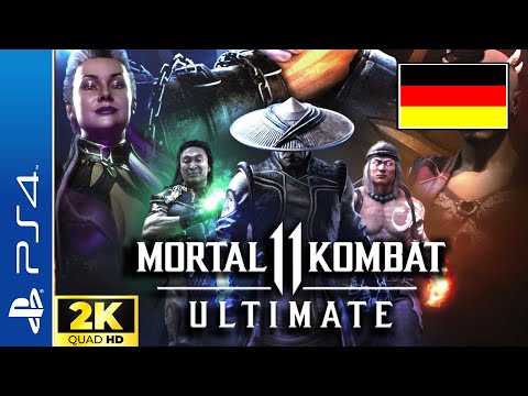 Mortal Kombat 11 Ultimate [Full Game] - Story Mode [German] - PS4 Walkthrough [No Commentary]