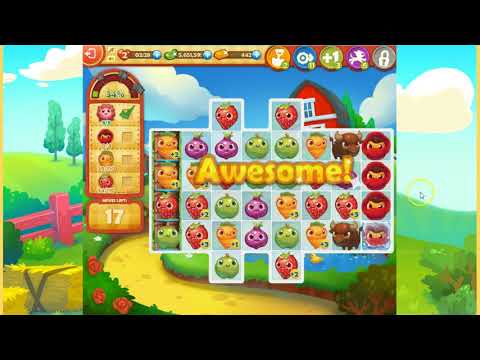 Farm Heroes Saga level 1345 2 Stars NO companions
