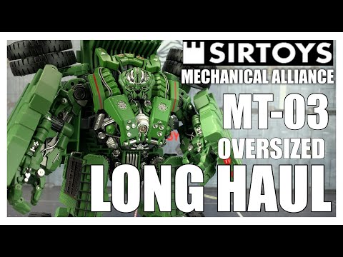 Mechanical Alliance 机械战队 Mechanical Team MT-03 Oversize Studio Series LONG HAUL Review