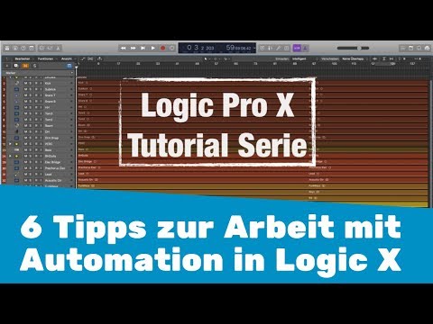 6 Tipps für Automationsbearbeitung in Logic X || Logic X Tutorial deutsch