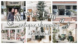 ANTIQUE CHRISTMAS SHOP WITH ME | 2022 CHRISTMAS DECORATING IDEAS | COZY HOLIDAY DECOR