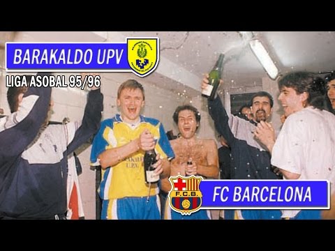 Barakaldo UPV-FC Barcelona (Liga Asobal 95/96)