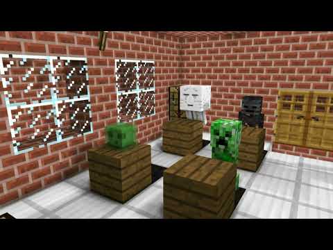 Monster School : SHORT LIFE CHALLENGE - Minecraft Animation