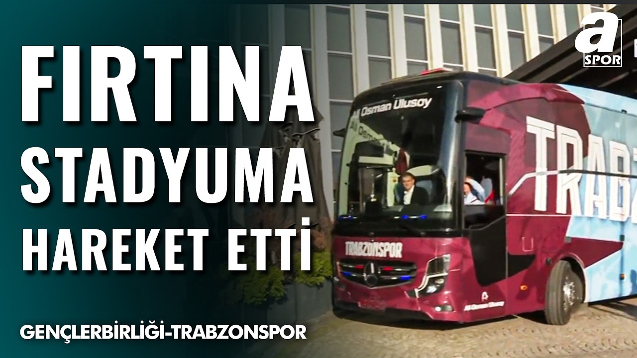 Trabzonspor Kafilesinde Dikkat Çeken Detay!
