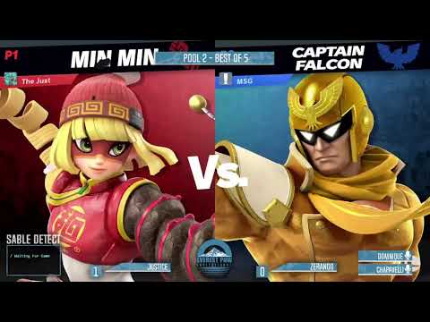 Everest PNW Invitational - Pool 2 - Justice (Min Min) vs Zerango (Cpt. Falcon)