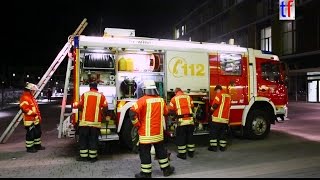 preview picture of video '**Alarm im Krankenhaus** Feuerwehr Winnenden, Schwaikheim, Leutenbach, RMK Winnenden, 28.12.2014.'