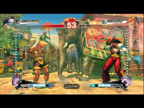 JohnryHenson (Vega) Vs THEBLUEPRINT10 (Adon) SSF4 AE Ranked Matches - PSN