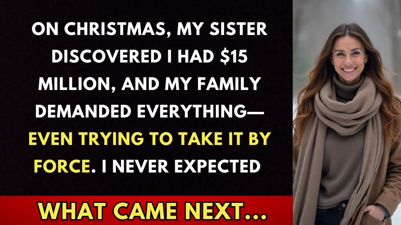 On Christmas, My Sister Discovered I Had $15 Million, And My Family Demanded...