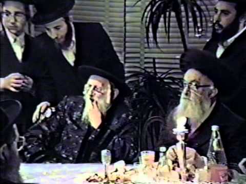Bobov rebbie ZL by sheva bruches  Avrom Meir Follman  june 1987