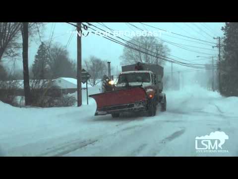 2-2-15 Poughkeepsie, New York Winter Storm - TimeLapse / B-Roll