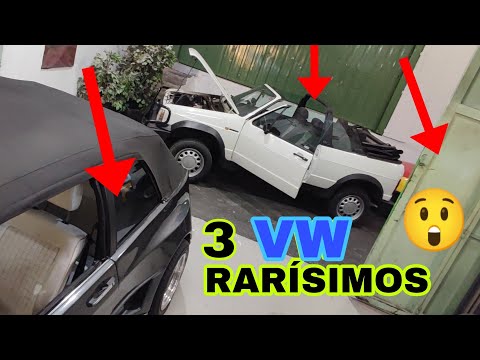 Los 3 Volkswagen más raros del mundo juntos