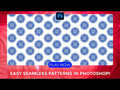 EASY Seamless Patterns in Photoshop - Short photoshop Tutorial