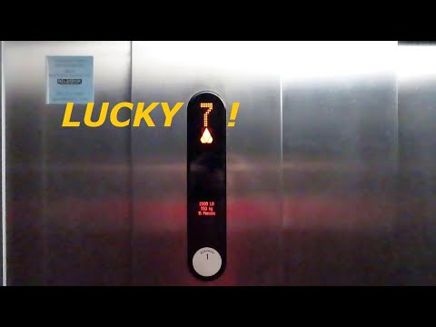 KONE Ecodisc (MRL) traction elevator at 1110 Baltimore Ave. Garage, Kansas City MO