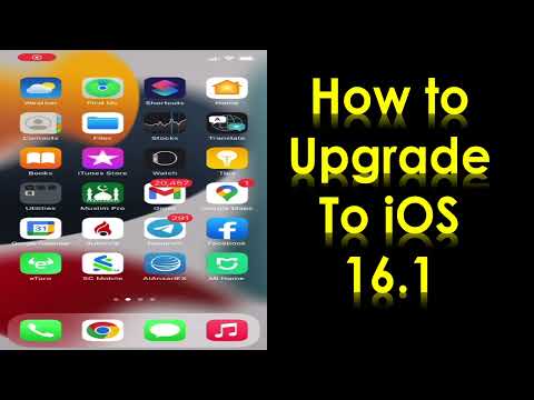 How to Upgrade iOS to 16.1 in iPhone | iPhone 15 to 16 Update | iPhone Upgrade from Previous Version