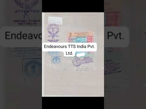 Nepal pcc attestation from Nepal Embassy in India