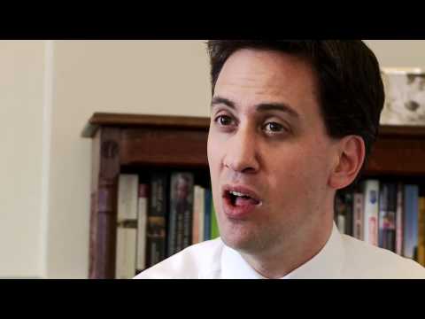 Ed Miliband: video interview