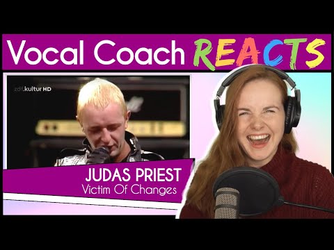Vocal Coach reacts to Judas Priest - Victim of Changes (Rob Halford Live)