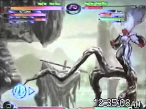 Evo2003 MvC2 5on5 RowTron vs Mixup