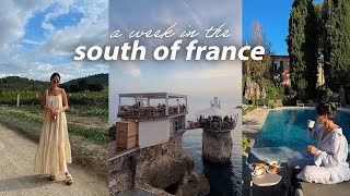 Travel vlog - SOUTH OF FRANCE TRAVEL VLOG: Nice, Cannes + exploring the French Riviera 🥐