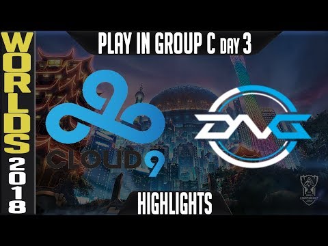 C9 vs DFM Highlights | Worlds 2018 Play In Day 3 Group C  | Cloud9 vs Detonation FocusMe