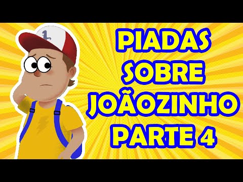 PIADAS ANIMADAS SOBRE JOÃOZINHO PARTE 4 - HUMORISTA THIAGO DIAS