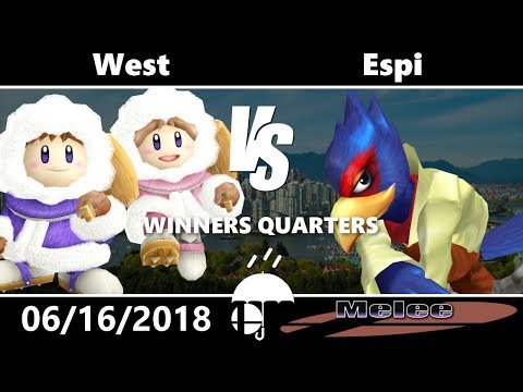 Rain City 2 Melee: Winners Quarters - West (Ice Climbers) vs Espi (Falco)