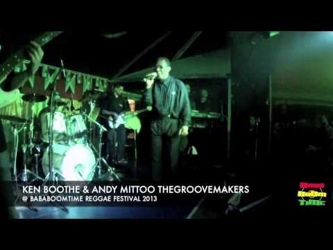 KEN BOOTHE & ANDY MITTOO THEGROOVEMAKERS - WHEN I FALL IN LOVE @ BABABOOMTIME REGGAE FESTIVAL 2013