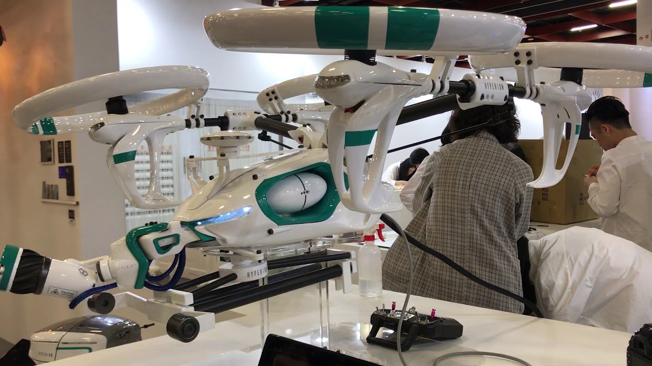 Drone project, Industrial Design UnderGraduate final — Hyperion, 2019