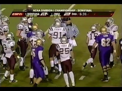 2008 NCAA FCS Semifinal - Montana vs James Madison