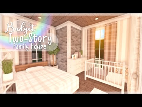 Roblox Bloxburg | Budget Two-Story Family House 30k...