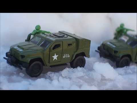 The snow ambush (army men)