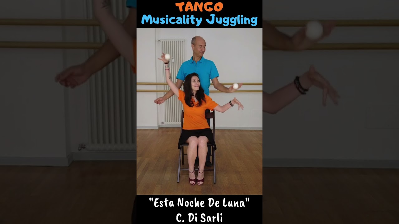 Tango Musicality Juggling. Esta noche de luna, Di Sarli.   #shorts