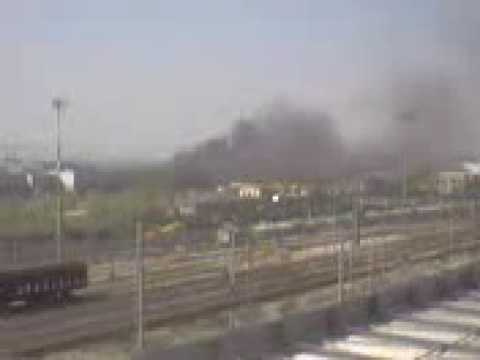 Incendio all'Ipercoop di Sesto Fiorentino 7/4/2009