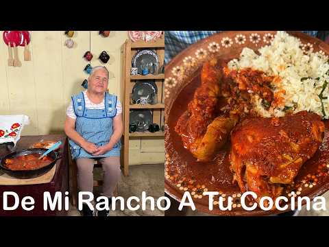Pollo Enchilado al Estilo Rancho: ¡Con Sabor Tradicional y Picante!