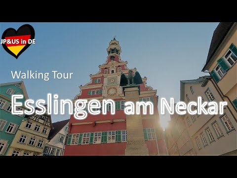 【Esslingenドイツ】Rundgang in Esslingen am Neckar / Tagesausflug von Stuttgart / Germany Vlog