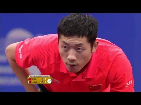 2016 Qatar Open MS-R16 Xu Xin - Li Ping (full match|short form in HD)