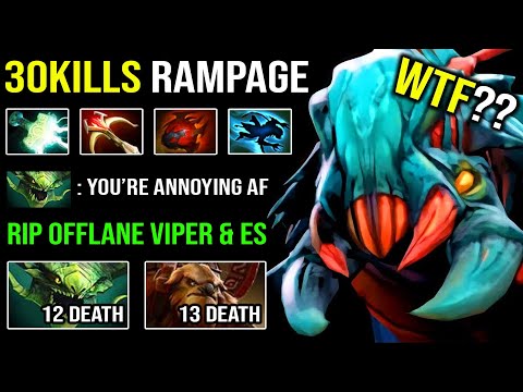 EPIC 30KILLS RAMPAGE Mjollnir + Daedalus Hyper Carry Weaver | 100% Annoying Shukuchi Deleted Viper