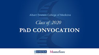 Einstein Virtual PHD Convocation Ceremony 2020