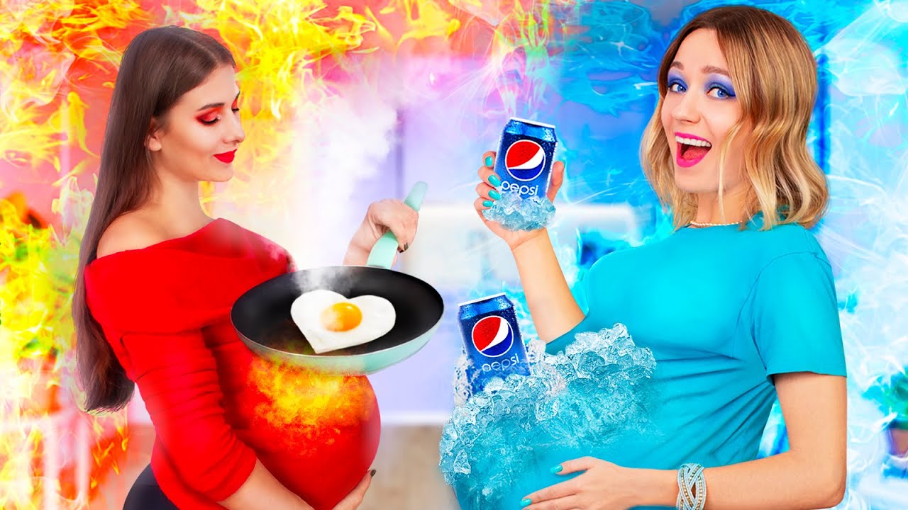 Hot vs Cold / Funny Pregnancy Situations!